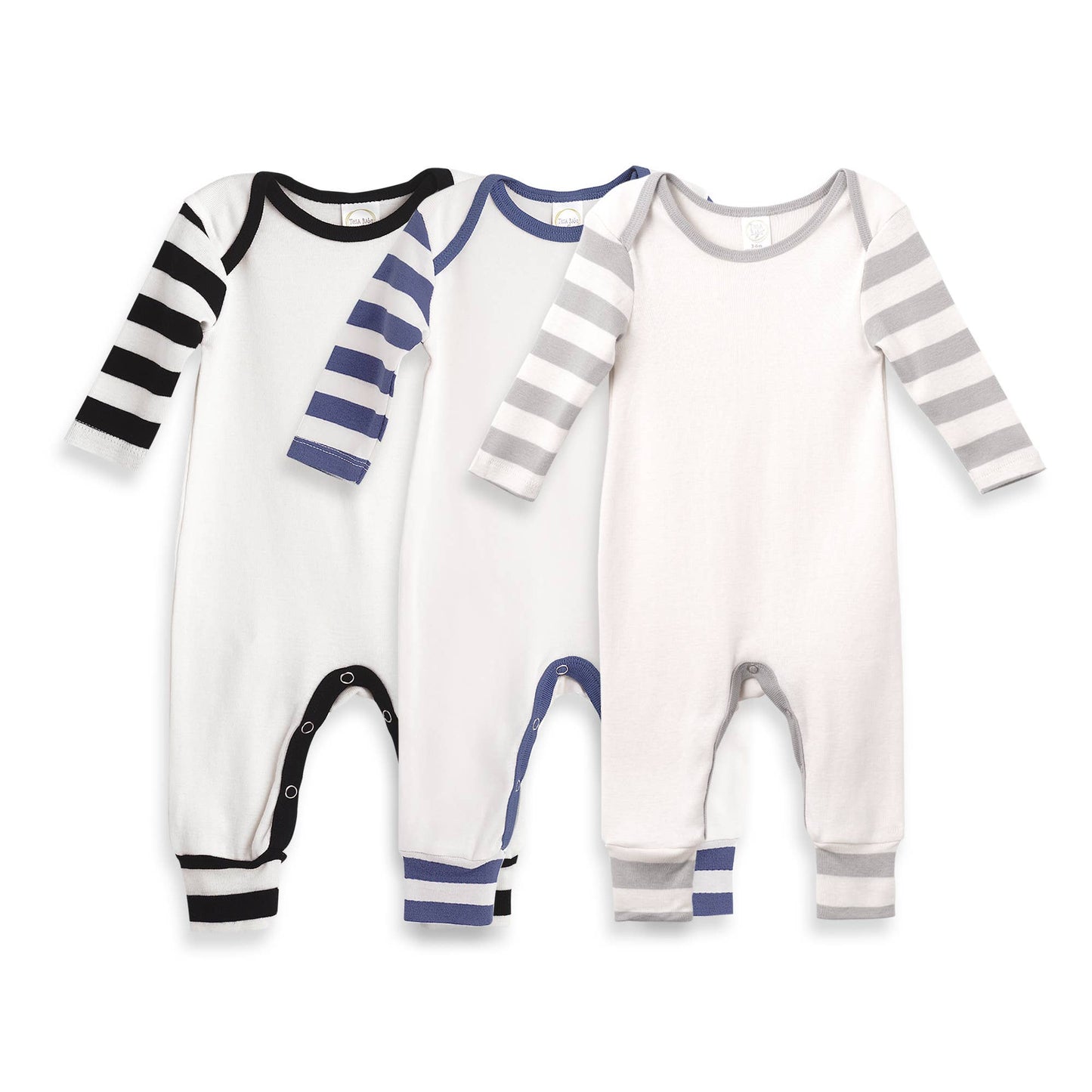 Baby Pajama's w/ Black Stripes