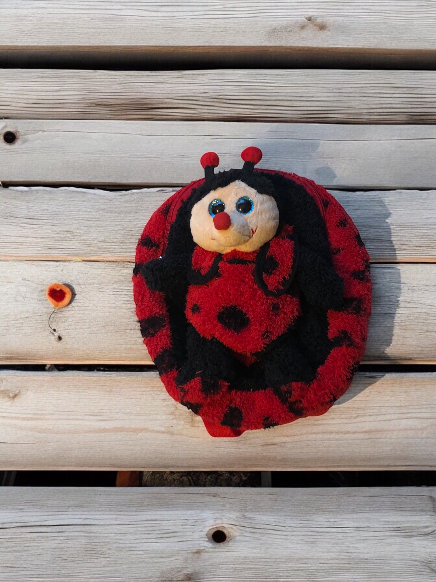On The Go Backpack w/ Removable Stuffed Animal