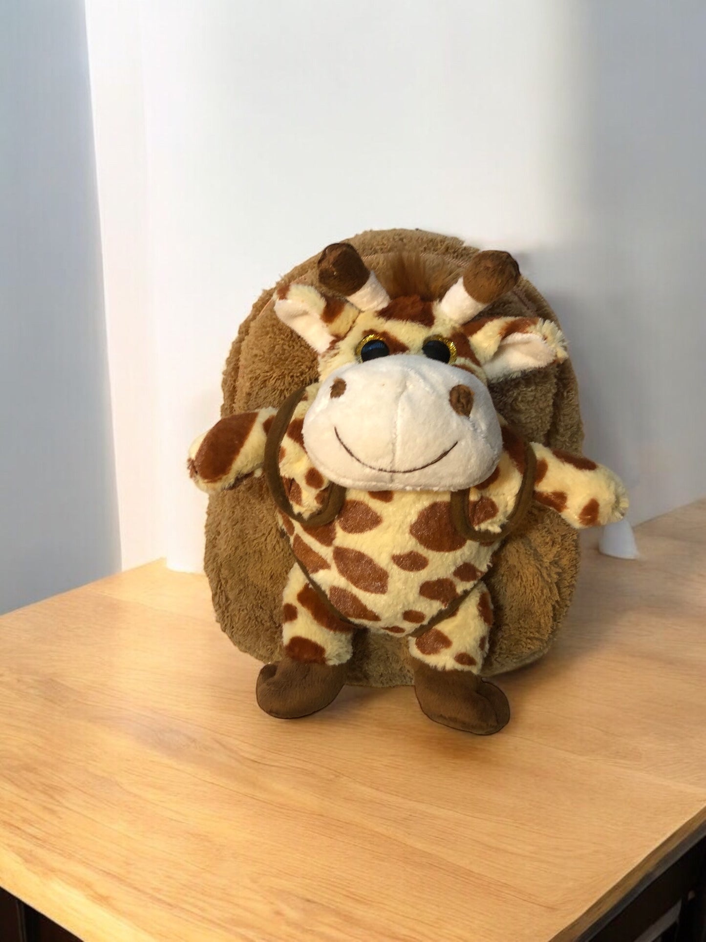 On The Go Backpack w/ Removable Stuffed Animal