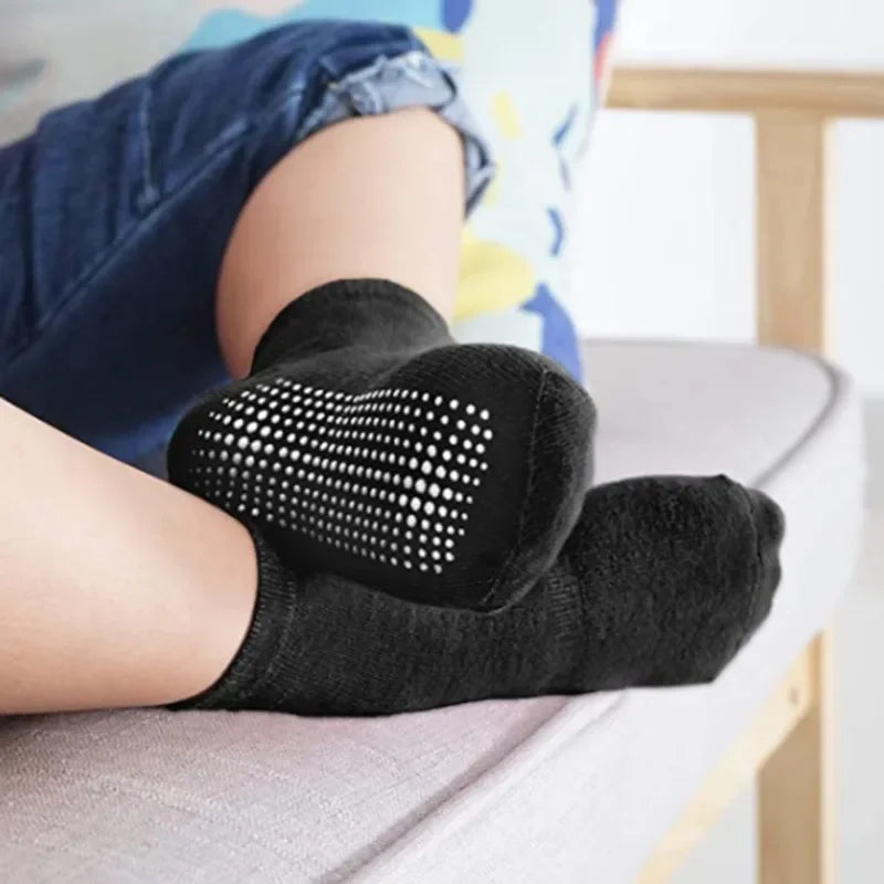 12-Pack Non-Slip Toddler Socks