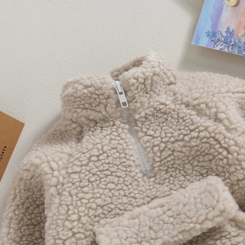Girl's Long Sleeve Warm Sweater