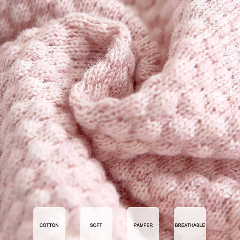 Girl's Knitted Sweater & Pants Set