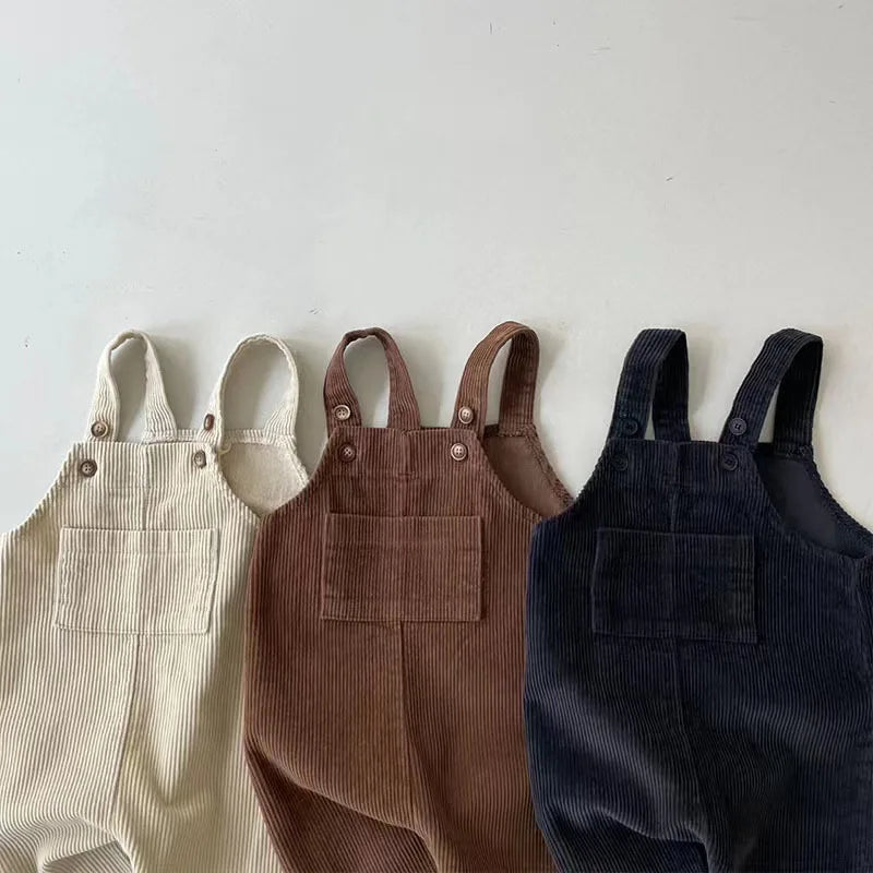 Boy's Corduroy Overalls