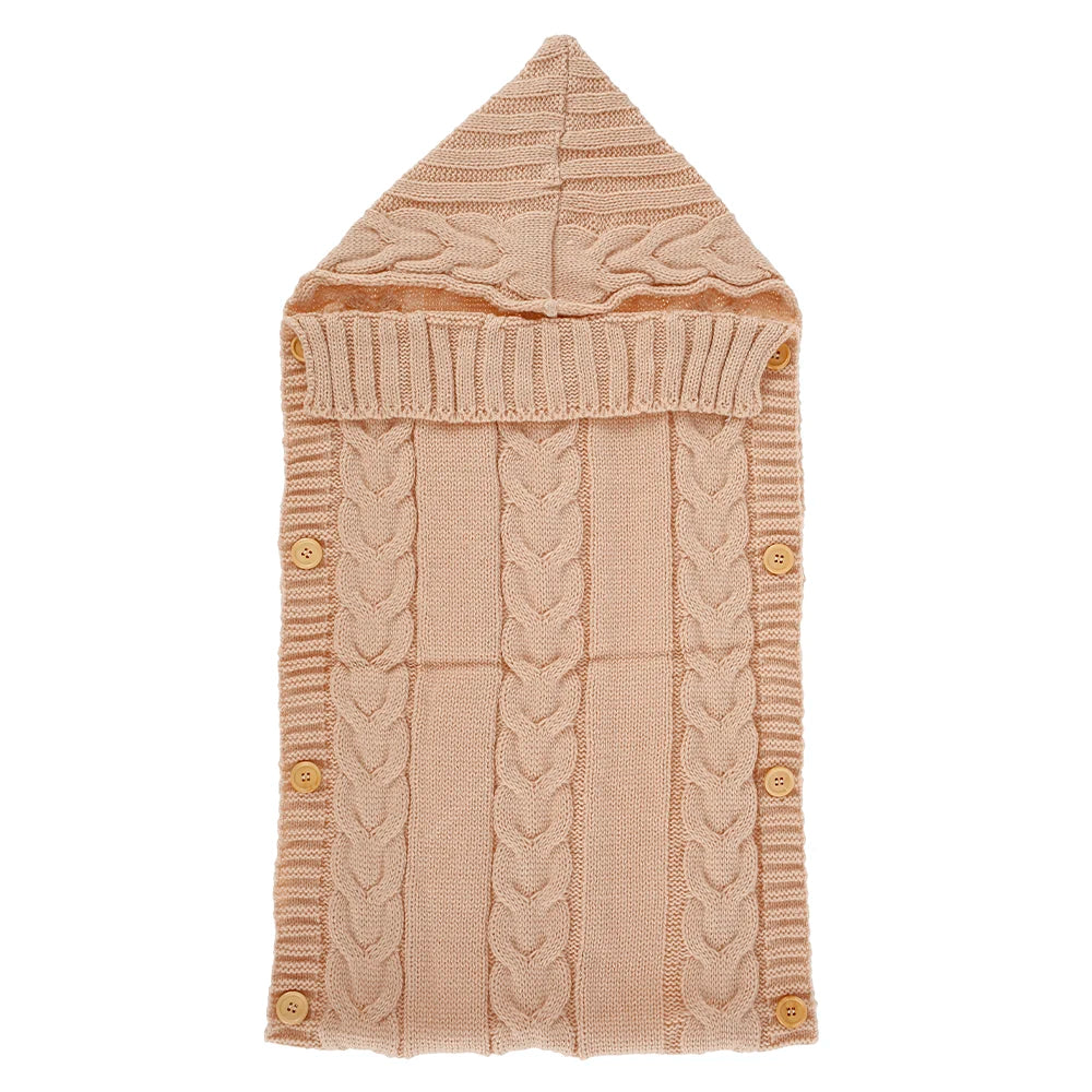 Newborn Hooded Swaddle Blanket