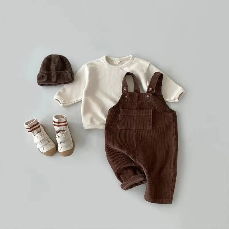 Boy's Corduroy Overalls
