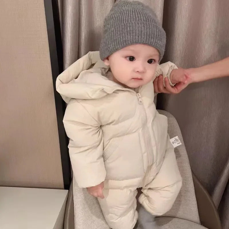 Baby Snowsuit with Hood