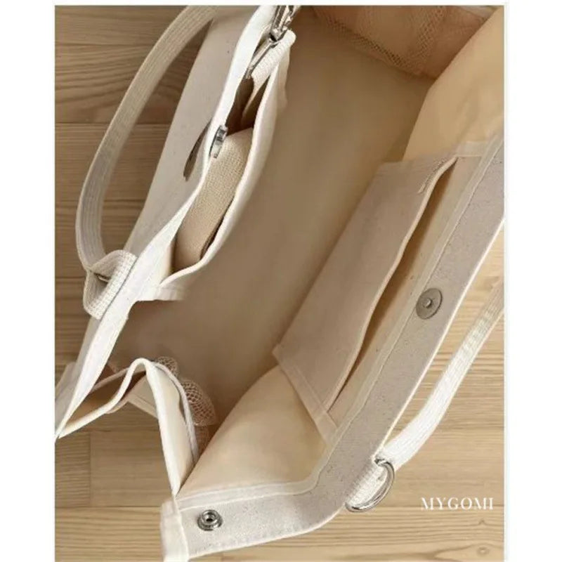 Canvas Diaper Organizer Bag
