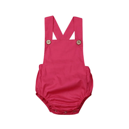 Boy's & Girl's Overall Romper