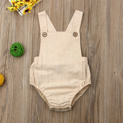 Boy's & Girl's Overall Romper