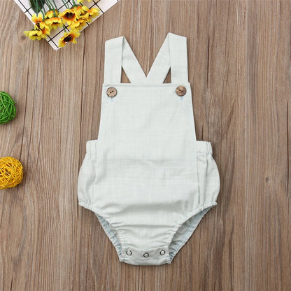 Boy's & Girl's Overall Romper