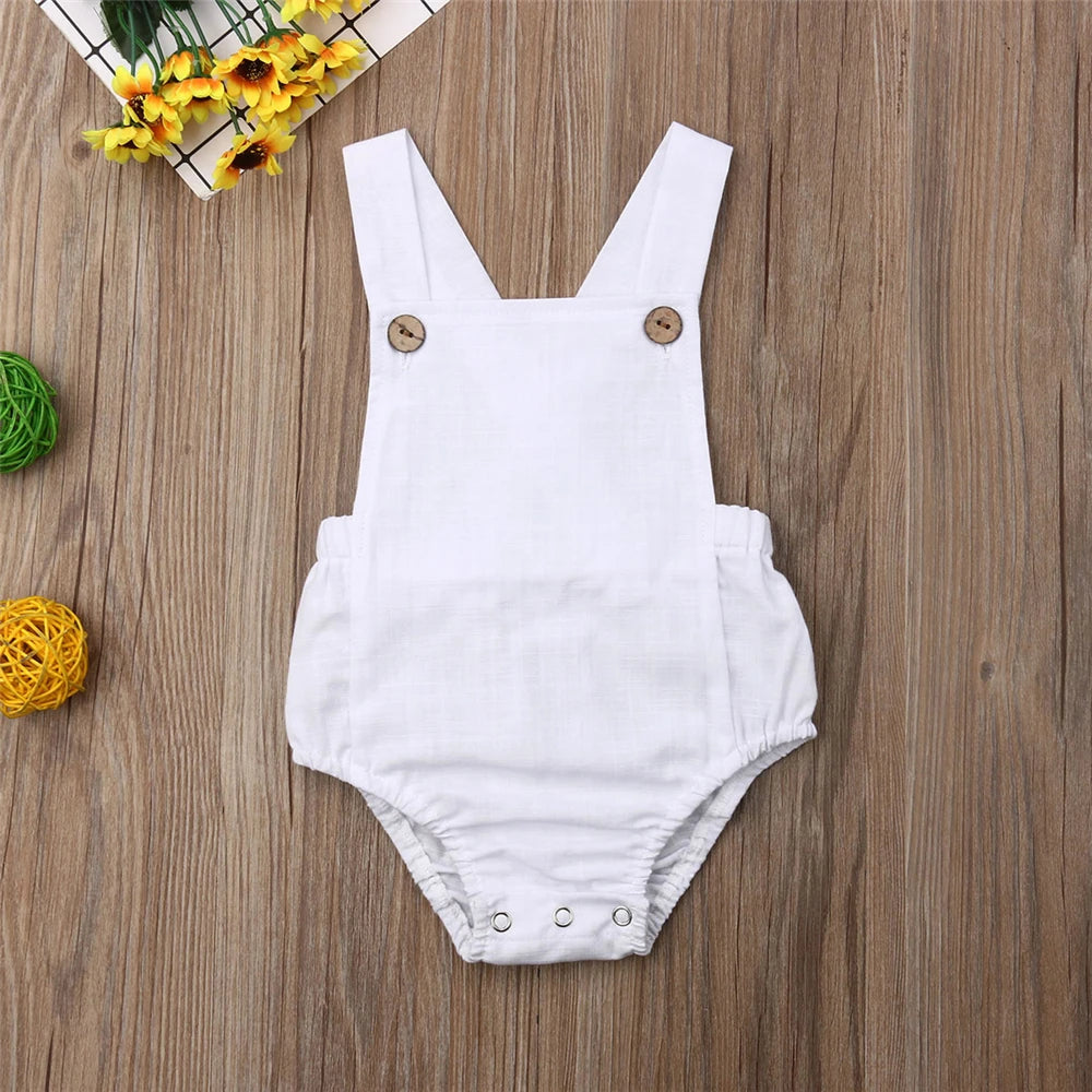 Boy's & Girl's Overall Romper