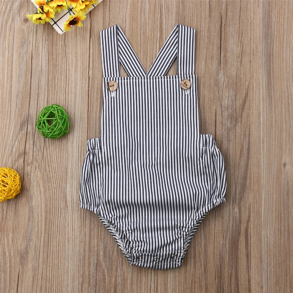 Boy's & Girl's Overall Romper