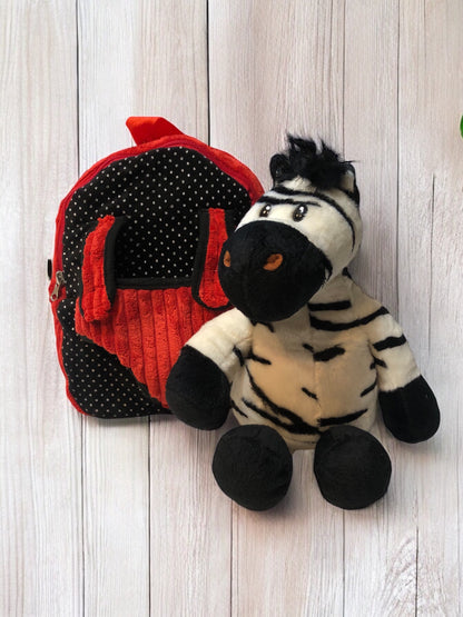 On The Go Backpack w/ Removable Stuffed Animal