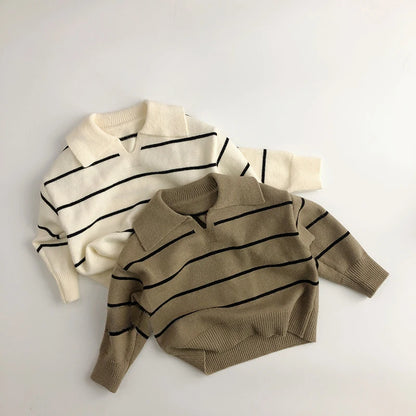 Boy's Striped Sweater