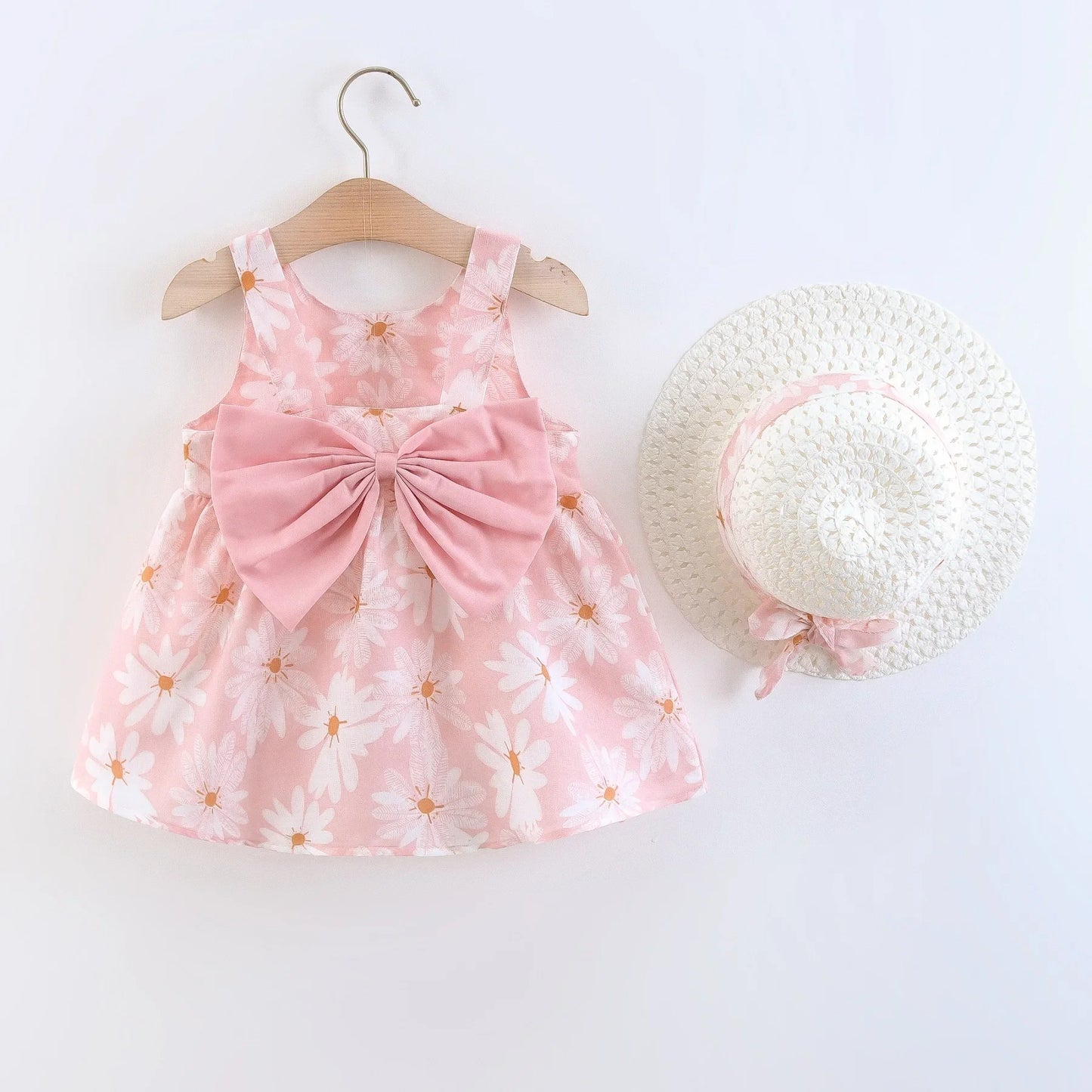 Girl's Spring & Summer Dress w/ Hat