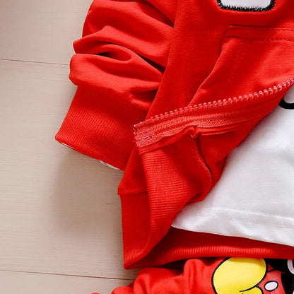 Boy's Mickey Mouse Hoodie & Pants Set