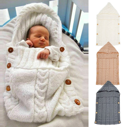 Newborn Hooded Swaddle Blanket