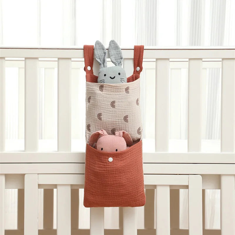 Hanging Crib Organizer Storage Bag