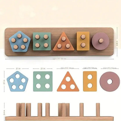 Wooden Shape Sorting Puzzle