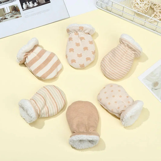 Soft Fleece Baby Winter Mittens