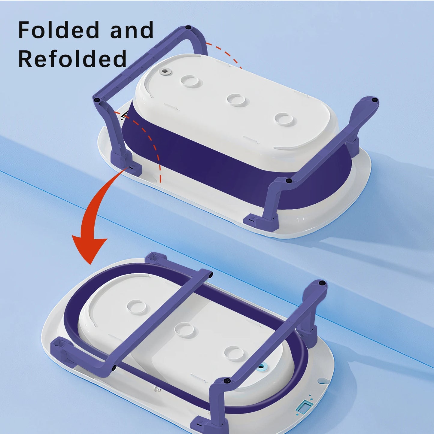 Foldable Baby Bathtub