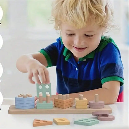 Wooden Shape Sorting Puzzle