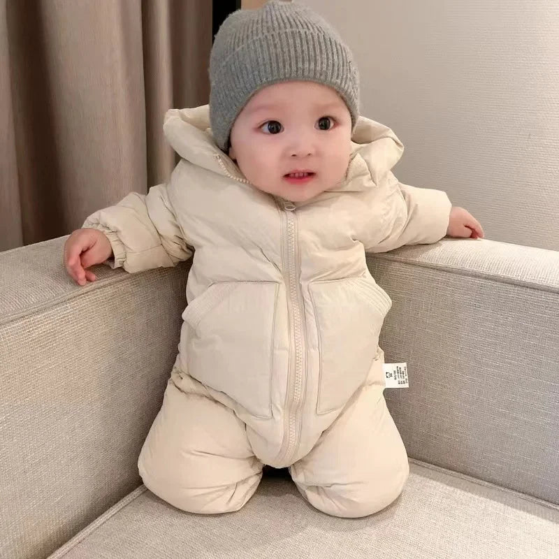 Baby Snowsuit with Hood