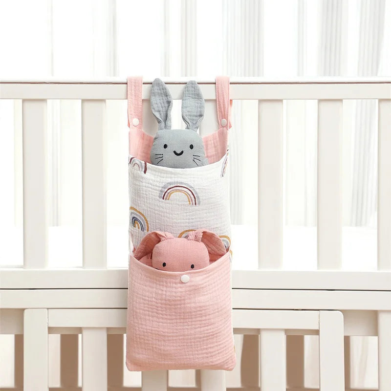 Hanging Crib Organizer Storage Bag