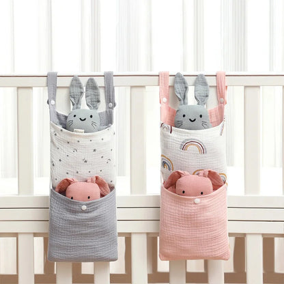 Hanging Crib Organizer Storage Bag