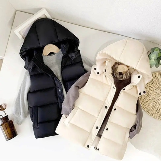 Boy's Winter Warm Puffer Vest