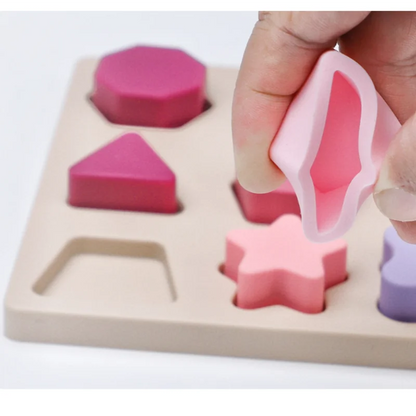 Silicone Puzzle Geometry Shape Toy