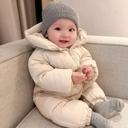 Baby Snowsuit with Hood