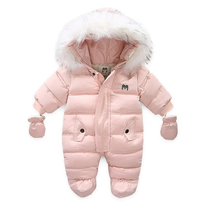 Fleece Hooded Snowsuit