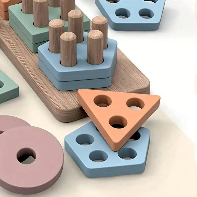 Wooden Shape Sorting Puzzle