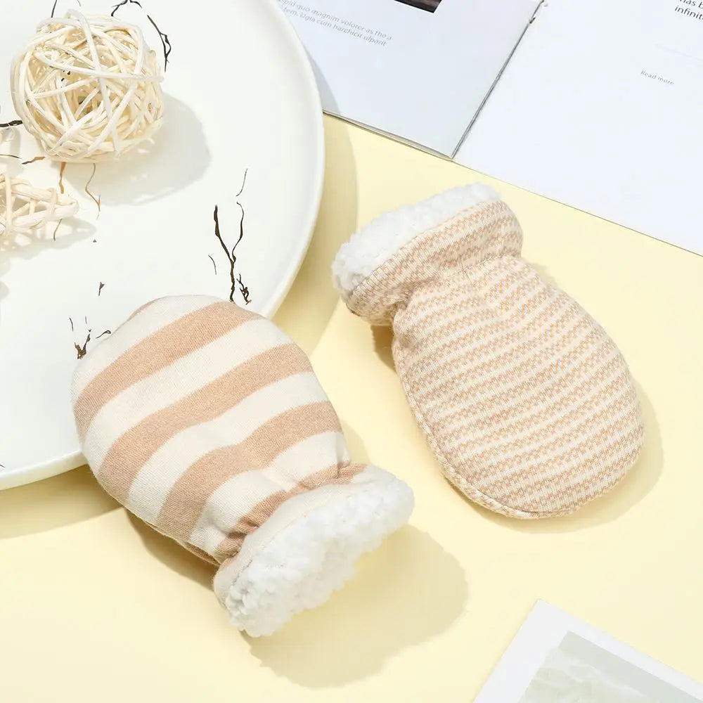 Soft Fleece Baby Winter Mittens