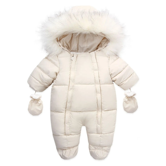 Fleece Hooded Snowsuit