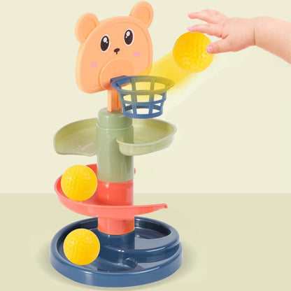 Animal Ball Drop Tower Toy