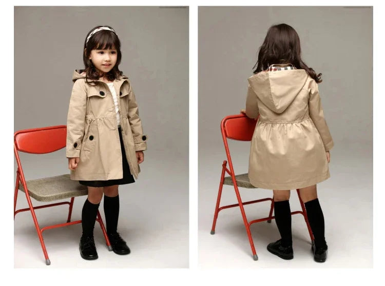 Girl's Trench Coat