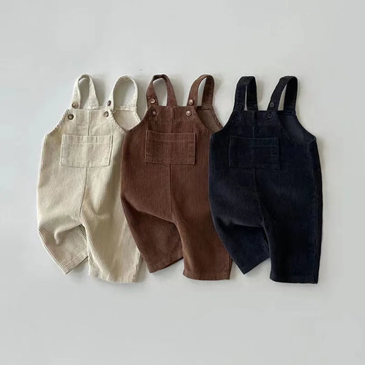 Boy's Corduroy Overalls