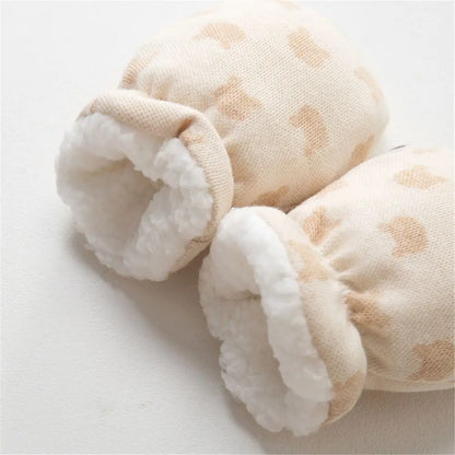 Soft Fleece Baby Winter Mittens