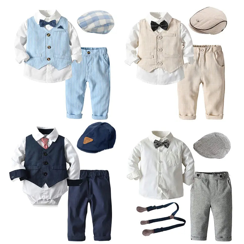 Boy's Little Gentlemen Pant Suits