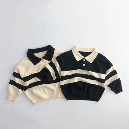 Boy's Striped Sweater