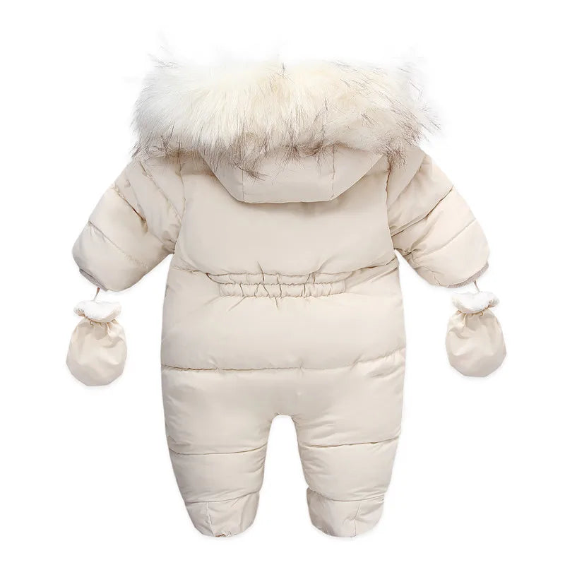 Fleece Hooded Snowsuit