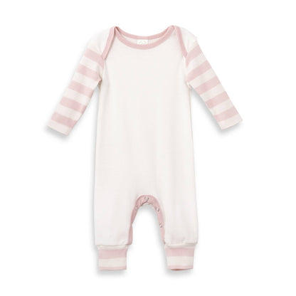 Baby Girl's Pajama: Pink Stripes