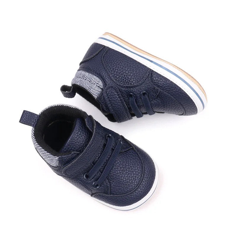 Skid Resistant Walking Shoes: Blue