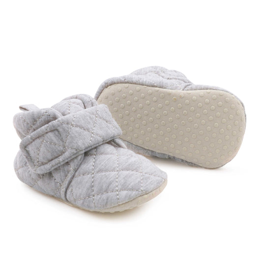 Baby Booties: Grey